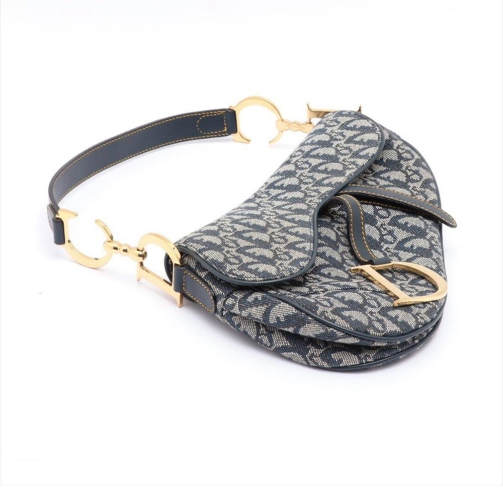 Christian Dior Vintage Diorissimo Saddle Bag EUC - Picture 4 of 11